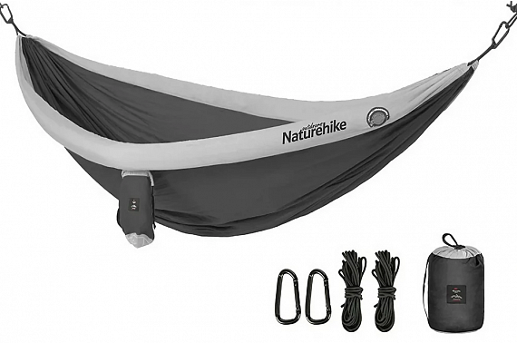 Гамак Naturehike DC-C09 Double Grey - Фото 2 большая