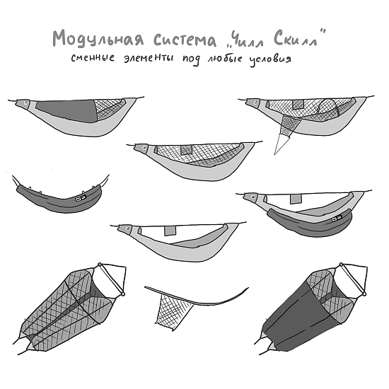 Гамак ЧиллСкилл Повеса Олива - Фото 12 большая