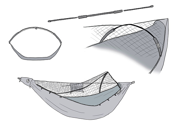 Гамак ЧиллСкилл Повеса Черника - Фото 9 большая