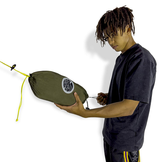 Гамак ЧиллСкилл Барлог Олива - Фото 3 большая