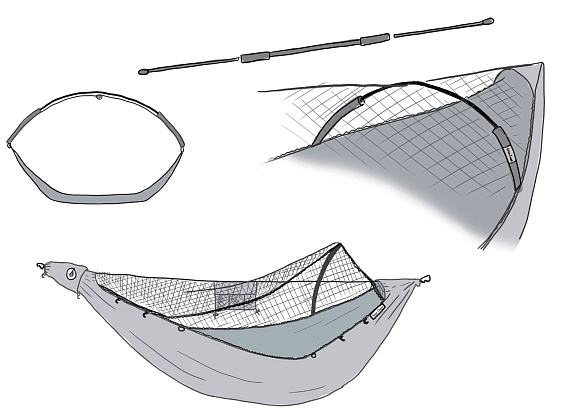 Гамак ЧиллСкилл Барлог Олива - Фото 8 большая