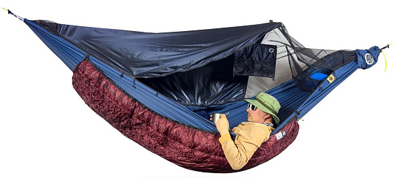 Утеплитель гамака ЧиллСкилл Плутон Лонг Бордо - Фото 4 большая