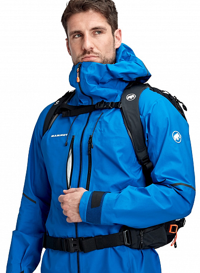 Куртка мужская Mammut Nordwand Advanced HS Hooded Azurit - Фото 2 большая