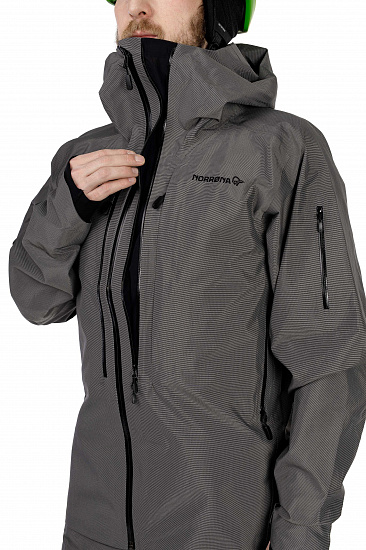 Куртка мужская Norrona Lofoten Ace Gore-Tex Pro Mercury - Фото 25 большая