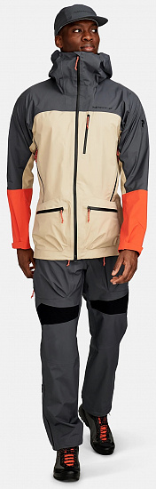 Куртка мужская Peak Performance Vislight C Celsian Beige/Deep E - Фото 2 большая