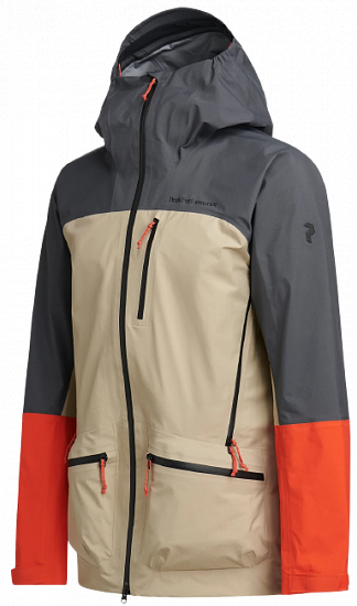 Куртка мужская Peak Performance Vislight C Celsian Beige/Deep E - Фото 9 большая