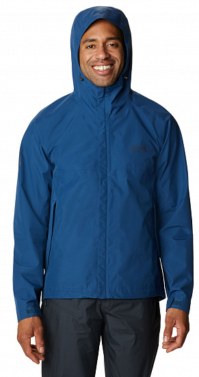 Куртка мужская Mountain Hardwear Exposure/2 Gore-Tex Paclite Blue Horizon - Фото 1 большая