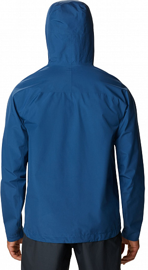 Куртка мужская Mountain Hardwear Exposure/2 Gore-Tex Paclite Blue Horizon - Фото 2 большая