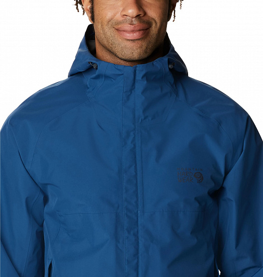 Куртка мужская Mountain Hardwear Exposure/2 Gore-Tex Paclite Blue Horizon - Фото 4 большая