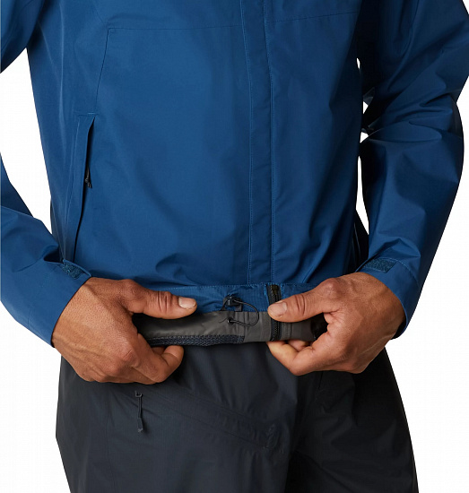 Куртка мужская Mountain Hardwear Exposure/2 Gore-Tex Paclite Blue Horizon - Фото 5 большая