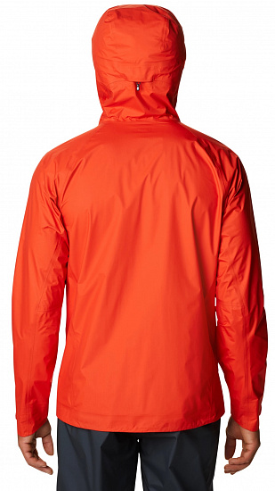 Куртка мужская Mountain Hardwear Exposure 2 Gore-Tex Paclite Plus Fiery Red - Фото 2 большая