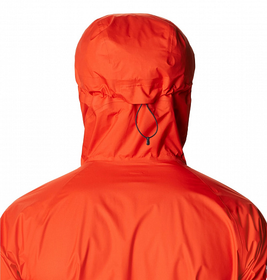 Куртка мужская Mountain Hardwear Exposure 2 Gore-Tex Paclite Plus Fiery Red - Фото 5 большая