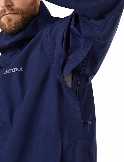 Куртка мужская Marmot Minimalist Arctic Navy - Фото 8 большая