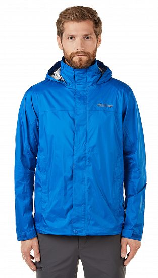 Куртка мужская Marmot PreCip Eco Classic Blue - Фото 4 большая