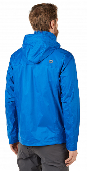 Куртка мужская Marmot PreCip Eco Classic Blue - Фото 6 большая