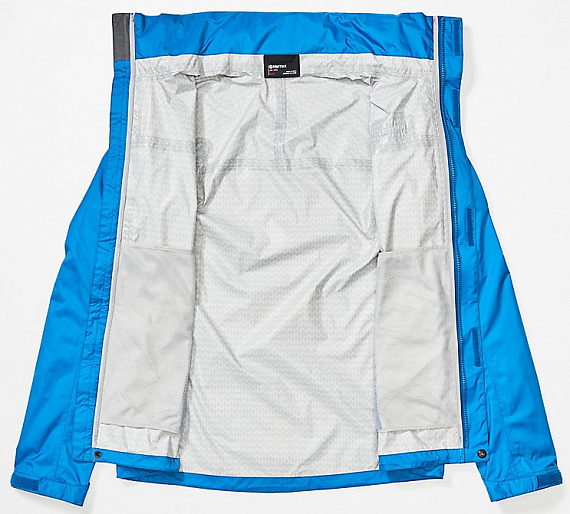 Куртка мужская Marmot PreCip Eco Classic Blue - Фото 2 большая