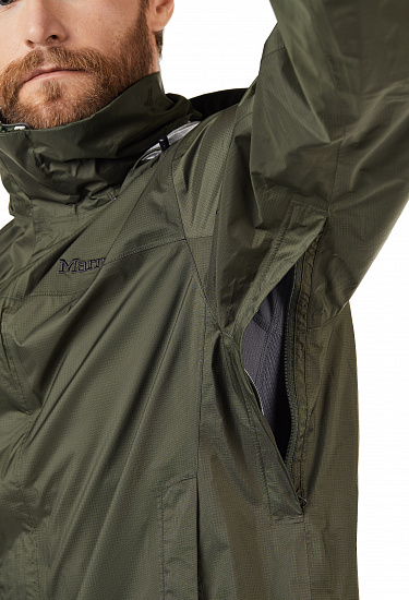 Куртка мужская Marmot PreCip Eco Nori - Фото 7 большая