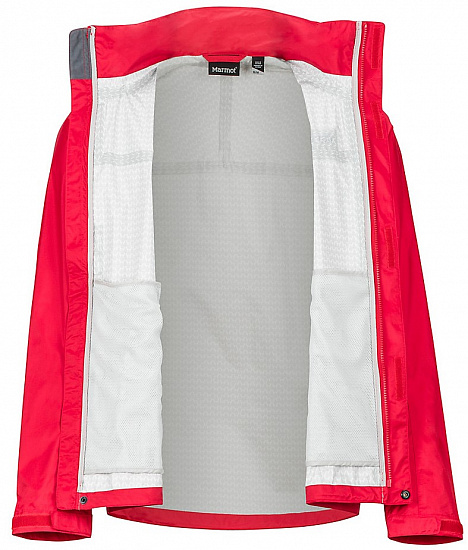 Куртка мужская Marmot PreCip Eco Team Red - Фото 3 большая