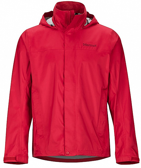 Куртка мужская Marmot PreCip Eco Team Red - Фото 1 большая
