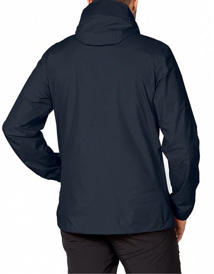 Куртка мужская Jack Wolfskin CLOUDBURST Night Blue - Фото 3 большая