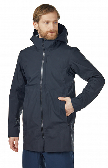 Куртка мужская Arcteryx Sawyer Coat Black - Фото 4 большая