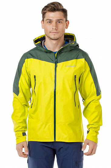 Куртка мужская Norrona Falketind Gore-Tex Sulphur Spring - Фото 2 большая