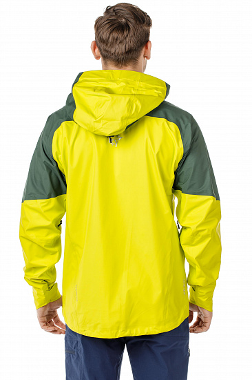 Куртка мужская Norrona Falketind Gore-Tex Sulphur Spring - Фото 4 большая