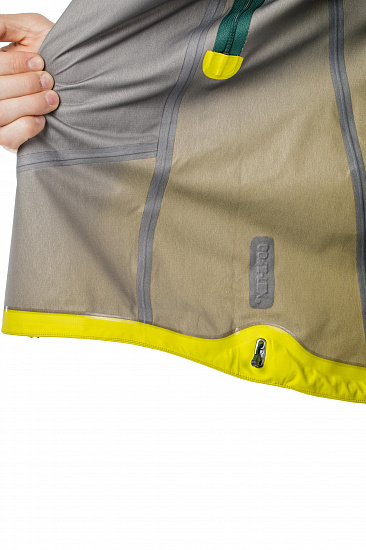 Куртка мужская Norrona Falketind Gore-Tex Sulphur Spring - Фото 8 большая
