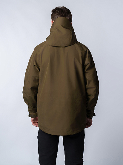 Куртка мужская Kailas Mont-X Dark Brown Green - Фото 5 большая