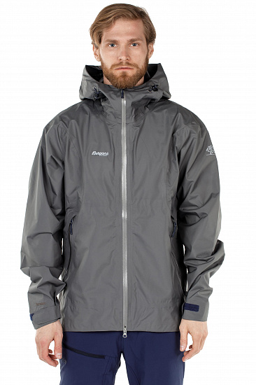 Куртка мужская Bergans Letto Graphite/SolidGrey/Navy - Фото 2 большая