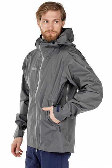 Куртка мужская Bergans Letto Graphite/SolidGrey/Navy - Фото 3 большая
