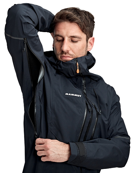 Куртка мужская Mammut Nordwand Advanced HS Hooded Night - Фото 2 большая