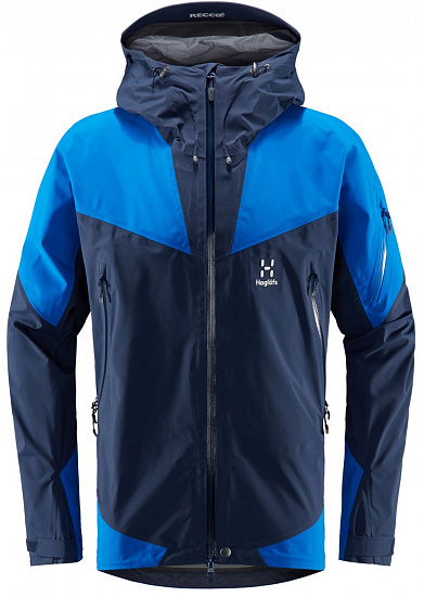 Куртка мужская Haglofs Roc Spire Tarn Blue/Storm Blue - Фото 1 большая