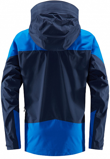 Куртка мужская Haglofs Roc Spire Tarn Blue/Storm Blue - Фото 2 большая