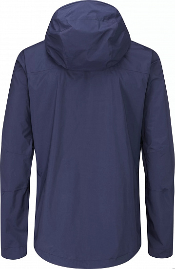 Куртка мужская Rab Downpour Plus 2.0 Deep Ink - Фото 2 большая