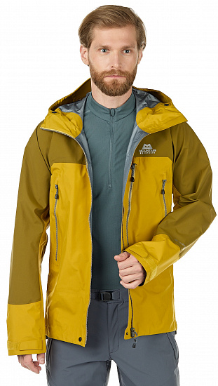 Куртка мужская Mountain Equipment Lhotse  Acid/Fir Green  - Фото 2 большая