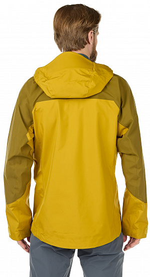 Куртка мужская Mountain Equipment Lhotse  Acid/Fir Green  - Фото 4 большая