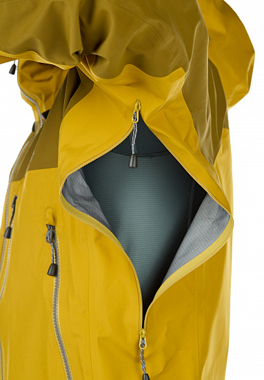 Куртка мужская Mountain Equipment Lhotse  Acid/Fir Green  - Фото 8 большая