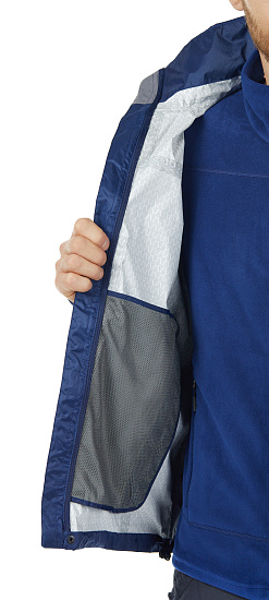 Куртка мужская Marmot PreCip Eco Arctic Navy - Фото 9 большая