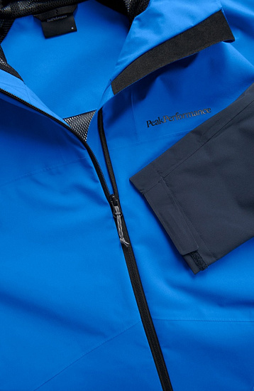 Куртка мужская Peak Performance Nightbreak Arctic Blue/Blue Sha - Фото 2 большая