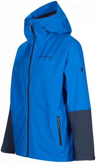 Куртка мужская Peak Performance Nightbreak Arctic Blue/Blue Sha - Фото 5 большая