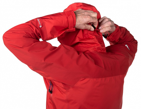 Куртка мужская Mountain Equipment Lhotse Imperial Red/Crimson - Фото 4 большая