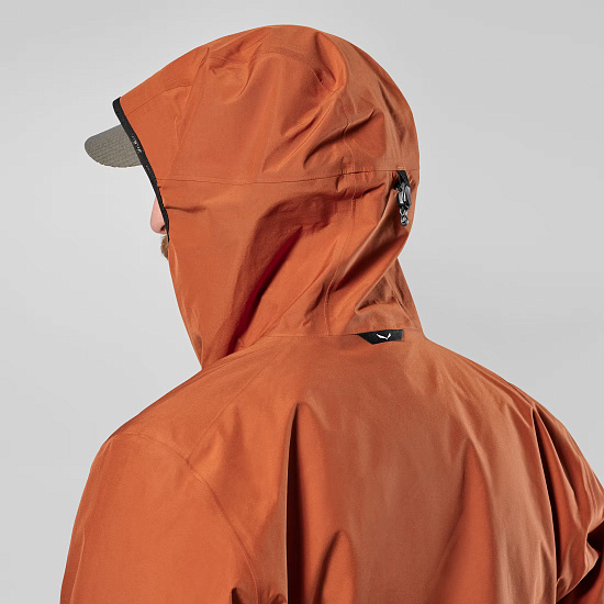 Куртка мужская Salewa Puez 3L Epe GTX Bombay Brown - Фото 4 большая