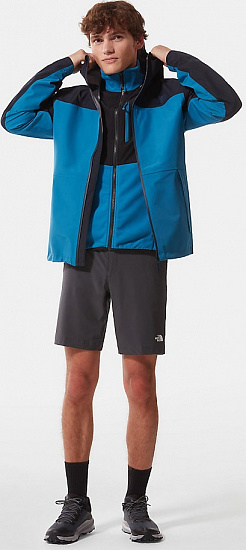 Куртка мужская The North Face Dryzzle Futurelight Aviator Navy/Banff Blue - Фото 3 большая