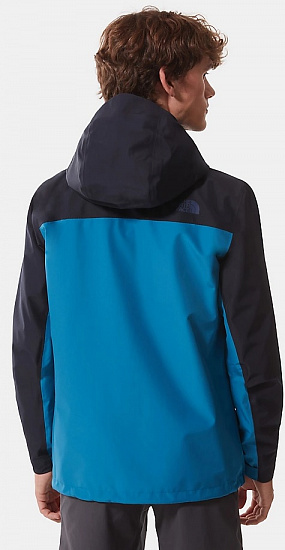 Куртка мужская The North Face Dryzzle Futurelight Aviator Navy/Banff Blue - Фото 4 большая