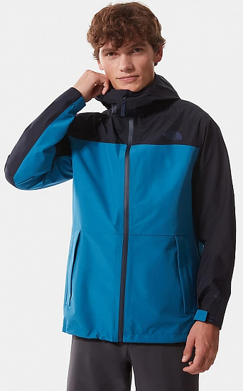 Куртка мужская The North Face Dryzzle Futurelight Aviator Navy/Banff Blue - Фото 6 большая