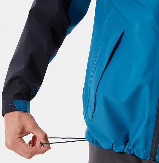 Куртка мужская The North Face Dryzzle Futurelight Aviator Navy/Banff Blue - Фото 15 большая