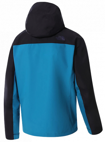 Куртка мужская The North Face Dryzzle Futurelight Aviator Navy/Banff Blue - Фото 18 большая