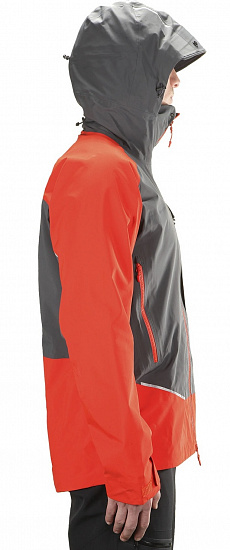 Куртка мужская Haglofs Roc Rescue Habanero/Magnetite - Фото 4 большая