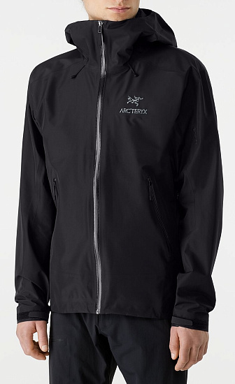 Куртка мужская Arcteryx Beta LT Black - Фото 2 большая